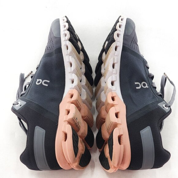 On Running Women's On Cloudflow Skirt Rose Running Sneaker - Picture 7 of 11